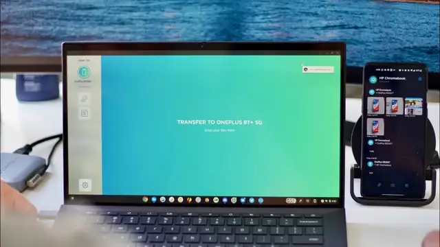 'Video thumbnail for First Look: HP's AirDrop Clone For Chromebooks'