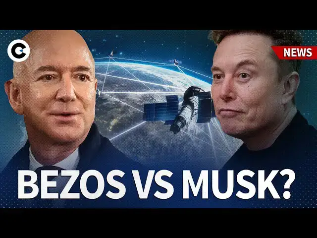 'Video thumbnail for SpaceX vs Amazon: Can Bezos' Project Kuiper challenge Musk's Starlink?'