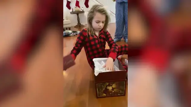 'Video thumbnail for Girl Opens Toy Puppy Gift Before Real Puppy Walks Into Room | Happily TV'