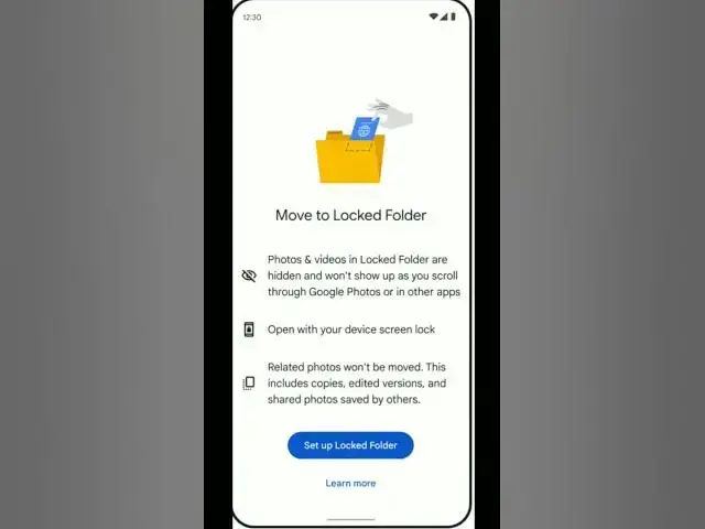 'Video thumbnail for Google Photos Password Folder Backup 🖼️☁️#google #googlephotos'