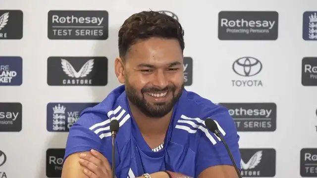 'Video thumbnail for Pant wants India to 'take our culture forward' after high-profile retirements'