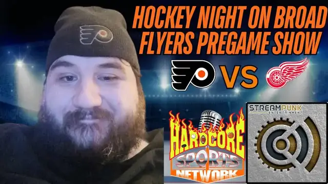 'Video thumbnail for stream punk sports: flyers pregame show: wild vs. red wings matchup preview'
