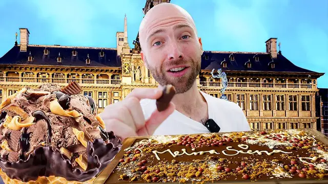 'Video thumbnail for Incredible Belgian CHOCOLATE TOUR in Brussels, Belgium!'