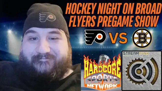 'Video thumbnail for stream punk sports: flyers pregame show: bruins vs flyers, key matchups & predictions'