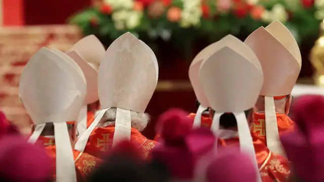 'Video thumbnail for Catholics await next pope as Church debates tradition and reform'