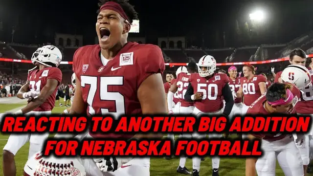 'Video thumbnail for Breaking down another big addition and more thoughts on Nebraska Football recruiting'