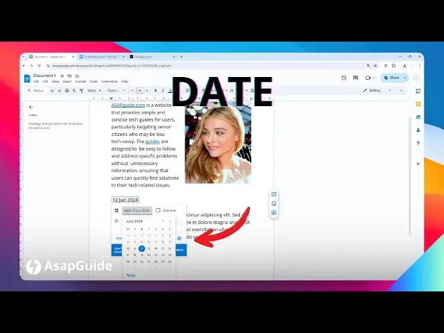 'Video thumbnail for How to Insert Date in Google Docs'