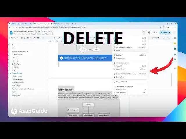 'Video thumbnail for How to Delete Multiple Pages in Google Docs'