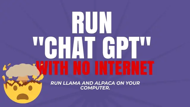 'Video thumbnail for How to Install ChatGPT Locally on Windows and Mac'