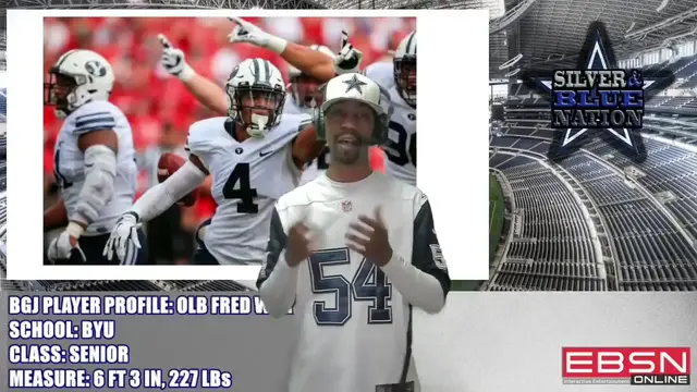 'Video thumbnail for lawnation sports: coach j's film day: fred warner player profile'