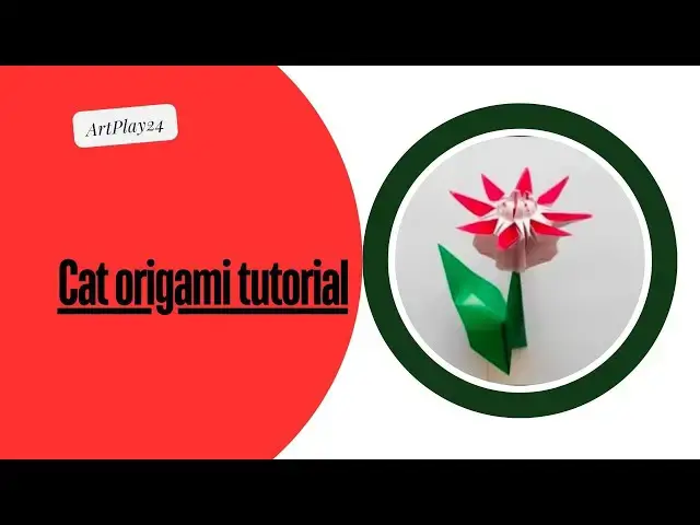 'Video thumbnail for Daisy Flower Origami Beautiful Flower'