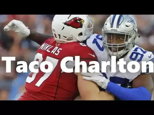 'Video thumbnail for law nation sports: taco charlton hall of fame game film session'
