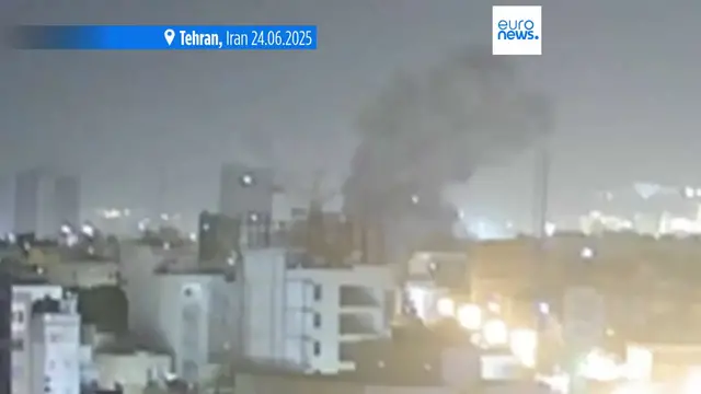 'Video thumbnail for US intelligence report suggests US strikes on Iran only setback nuclear programme by months'