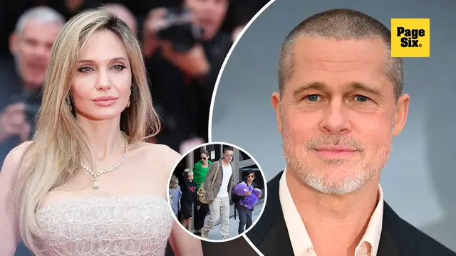 'Video thumbnail for Brad Pitt's relationships with his and Angelina Jolie's kids still 'strained''