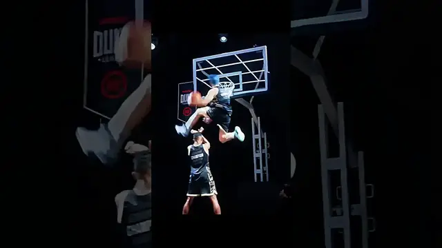 'Video thumbnail for (360) dunk league finals: wild basketball stunts'