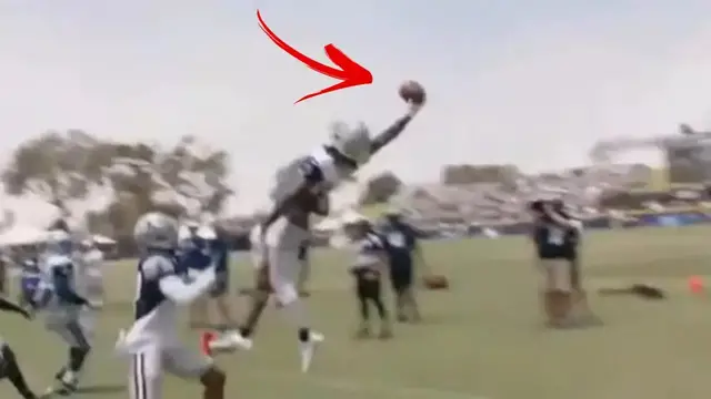 'Video thumbnail for law nation sports: ceedee lamb's amazing catch, cowboys training camp highlights'