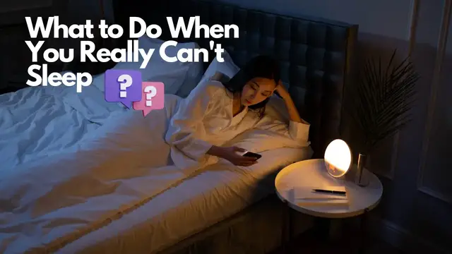 'Video thumbnail for What to Do When You Really Can't Sleep'