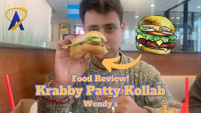 'Video thumbnail for Wendy's Krabby Patty and Pineapple Frosty Review'