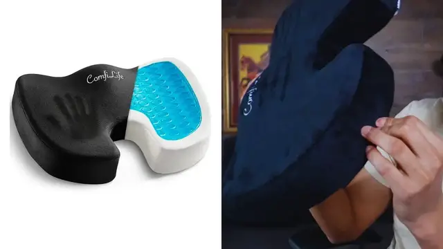 'Video thumbnail for First Look At The ComfiLife Gel Enhanced Seat Cushion'