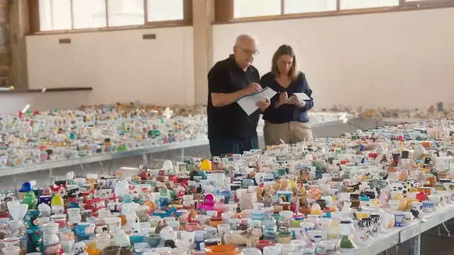 'Video thumbnail for Woman proudly displays 50 years of egg cup collecting'