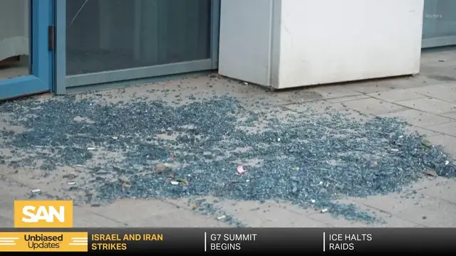 'Video thumbnail for Iran, Israel trade deadly missile attacks; conflict escalates for fourth day'
