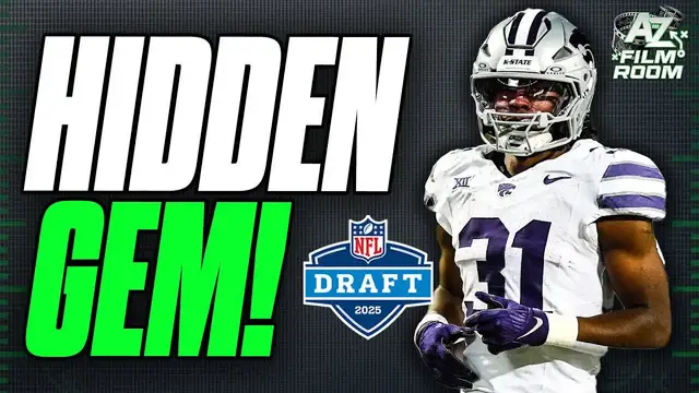 'Video thumbnail for a to z sports film room: dj giddens, kansas state rb, 2025 nfl draft prospect'