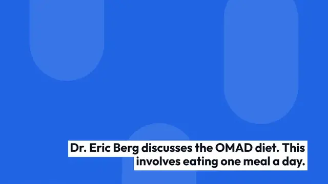 'Video thumbnail for OMAD Diet 23 Key Benefits'