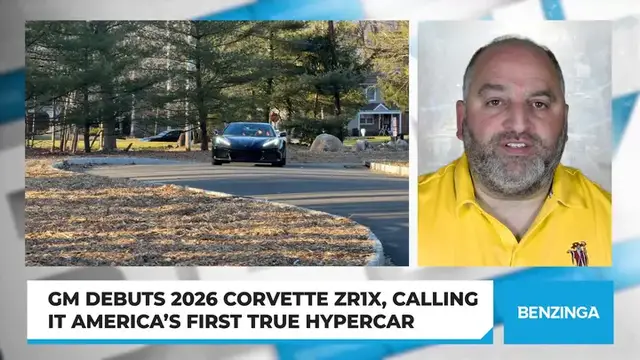 'Video thumbnail for GM Debuts 2026 Corvette ZR1X, Calling It America’s First True Hypercar'