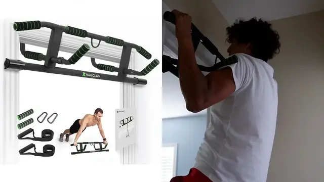 'Video thumbnail for KAKICLAY Upgrade Multi-Grip Pull Up Bar Review'