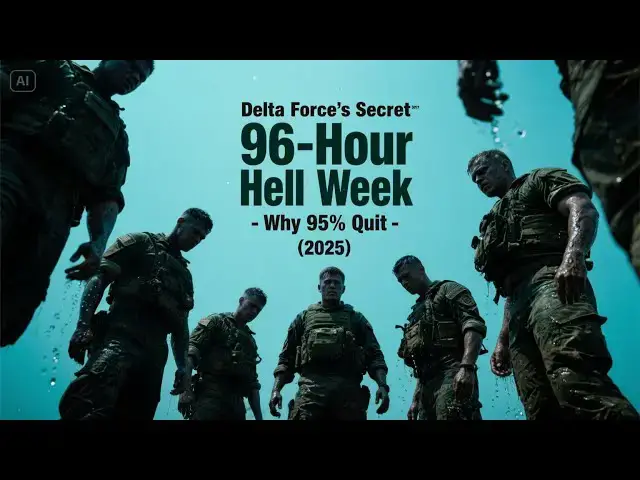 'Video thumbnail for Delta Force's Secret 96-Hour Hell Week - Why 95% Quit (2025) | delta force extraction'