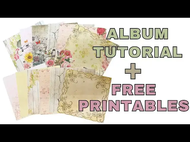 'Video thumbnail for Album Tutorial + Free Printables'