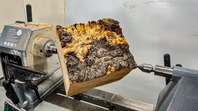 'Video thumbnail for Woodturning - HOW I Turned WOOD and RESIN Into THIS?!'