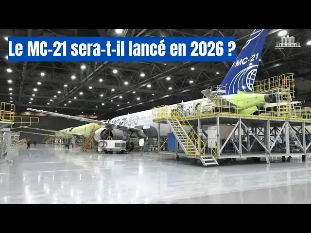 'Video thumbnail for Le grand revers du MC-21 - Pourquoi vous ne le piloterez pas avant 2026 !'
