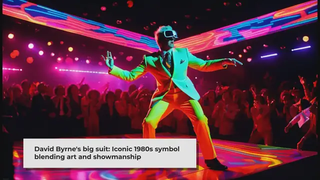'Video thumbnail for David Byrne's Big Suit'