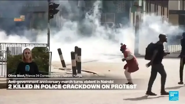 'Video thumbnail for Sixteen deaths recorded in Kenya protests, most killed by police, Amnesty Kenya says'