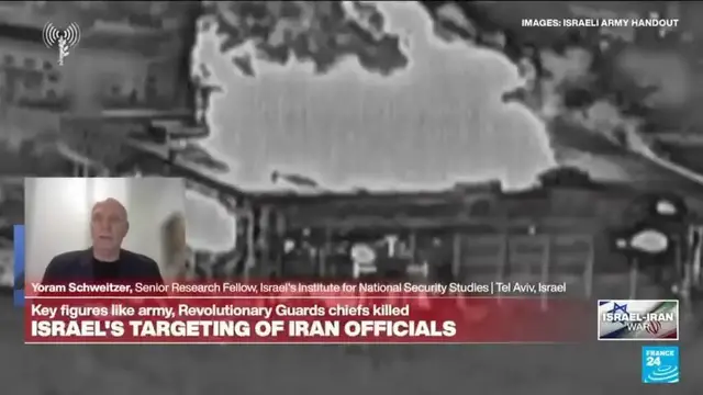 'Video thumbnail for Israel pursuing 'decapitation' of Iran's nuclear capabilities and military, scientific leadership'