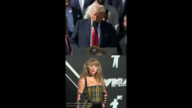 'Video thumbnail for Donald Trump Takes A Jab At Taylor Swift'