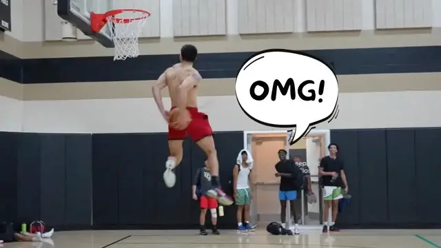'Video thumbnail for Surprising Hoopers With My Crazy Dunks'