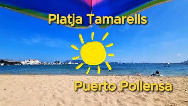'Video thumbnail for Platja Tamarells, Puerto Pollensa, Mallorca'