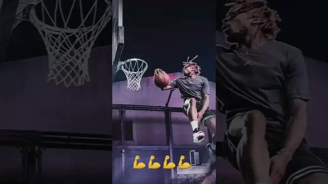'Video thumbnail for (359) guinness world record dunk: defying gravity with insane basketball skills'