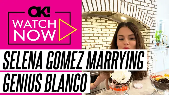 'Video thumbnail for Selena Gomez 'Feels So Lucky' to Be Marrying 'Genius' Benny Blanco: 'She Loves Doing Everything'
