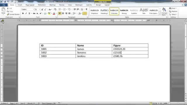 'Video thumbnail for Align the Decimal Points in a List of Figures'