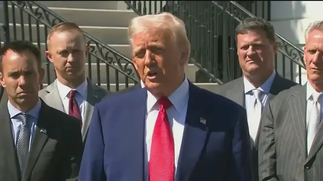 'Video thumbnail for Trump pauses most new tariffs, stock market soars'