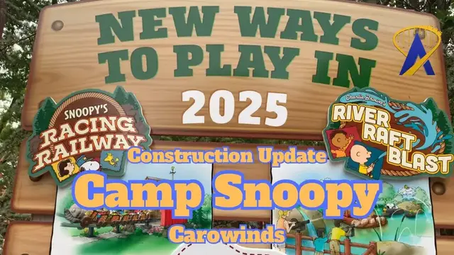 'Video thumbnail for Quick Campy Snoopy Update from Carowinds'