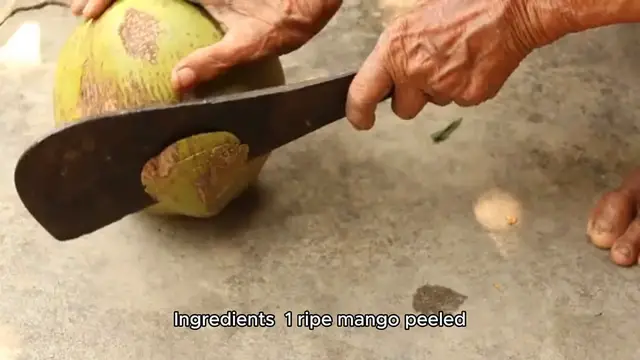 'Video thumbnail for Mango smoothies recipe'