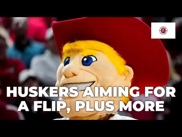 'Video thumbnail for Nebraska football aiming for a flip in 2025 class, plus more'