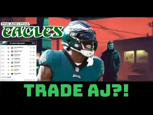 'Video thumbnail for lord brunson: aj brown trade rumors & nfl draft mock with deangelo xavier'