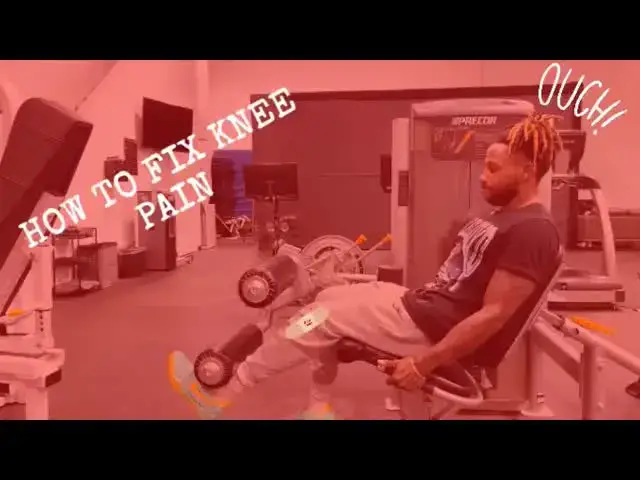 'Video thumbnail for HOW TO FIX KNEE PAIN! 5 EASY EXERCISES!'