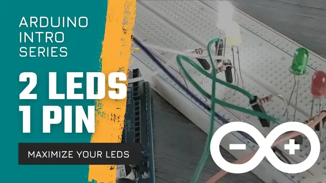 'Video thumbnail for Arduino LED Tutorial: Parallel Connections for Brilliant Illumination!'