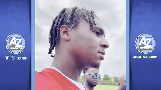 'Video thumbnail for Titans QB Cam Ward: Full media availability following OTAs'